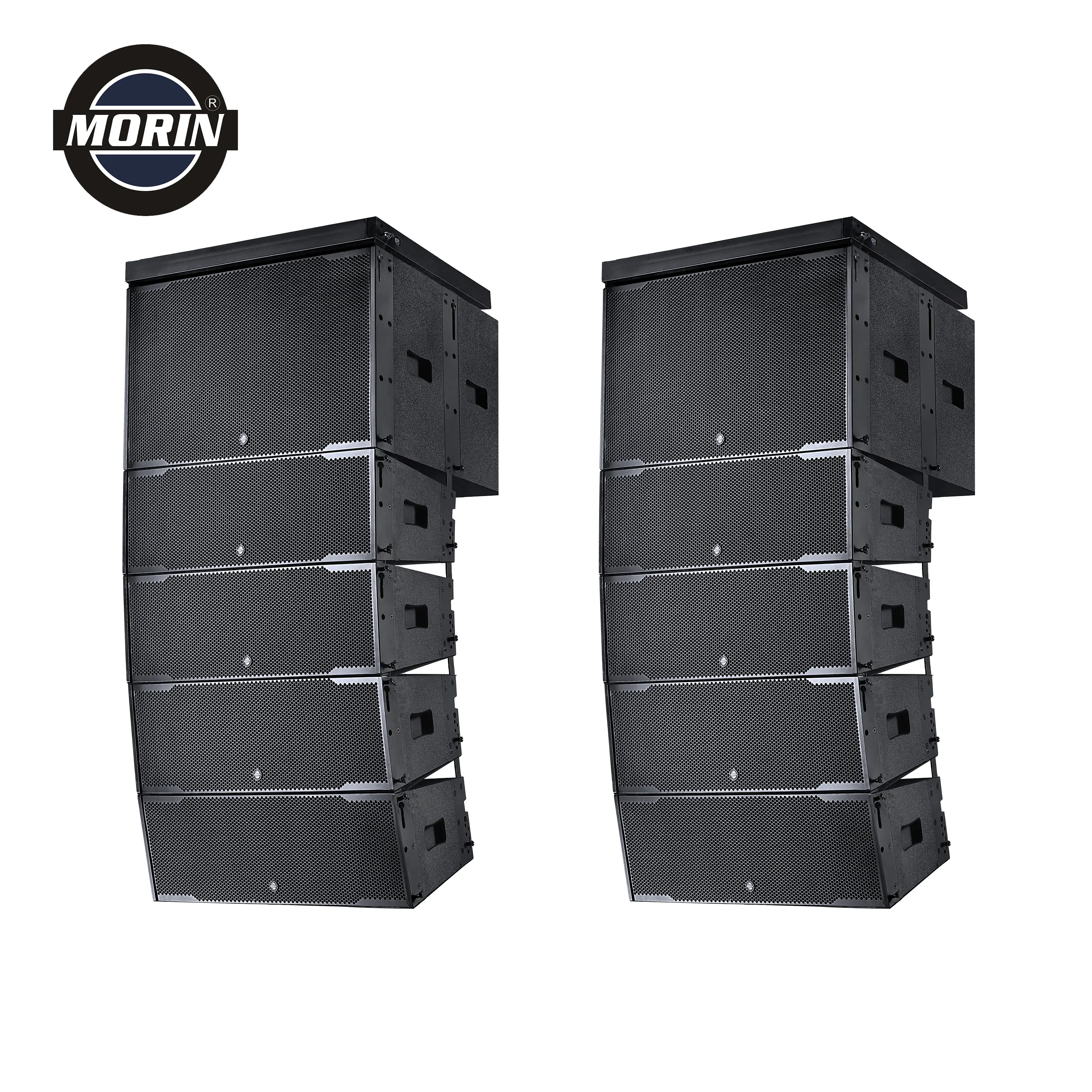 2X12 zoll wasserdichte outdoor lautsprecher audio line array sound system abdeckung 2000 menschen Morin LA-212