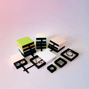 Bán buôn nổi hiển thị PE phim trang sức Hộp quà tặng giấy ngăn kéo bao bì cho dải trang sức - Product Image 2