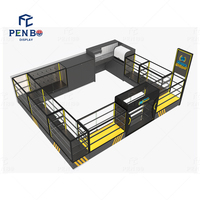 Mobilier moderne pour magasin de téléphones et d'ordinateurs Étuis personnalisés pour téléphones portables Appareils d'affichage pour magasin Kiosque mobile