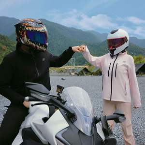 Veste d'extérieur unisexe coupe-vent pour femme, style populaire, manteau d'hiver personnalisé à capuche, imperméable et résistant au froid pour l'automne - Product Image 4