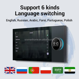 Tuya เพลงพื้นหลังบ้านอัจฉริยะ<span class=keywords><strong>7</strong></span>นิ้วพร้อมแผงควบคุมหน้าจอสัมผัสแผงเพลงและลำโพง8สายเครื่องขยายเสียงในตัว - Product Image 4