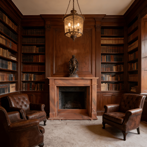 Cornice per Caminetto in Marmo Naturale Intagliata a Mano, Stile Europeo, Decorazione Interna in Pietra per Villa - Product Image 5