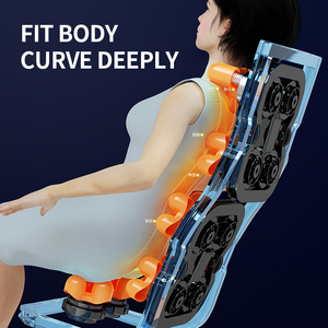 Händler freundlich Schwerelosigkeit Liegende Taille Relief Elektrische Liege Luftdruck Kneten Fuß rollen Massage stuhl - Product Image 2