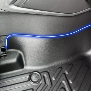 Alfombrilla de Coche 5D para AUDI Q2L, 100% Compatible, Material TPE Inodoro, para Todo Tipo de Clima - Product Image 3