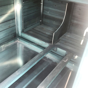 โรงเรือนเลี้ยงไก่ SDC012-Green Eco-Friendly Luxury Hen House Run ขนาดใหญ่ ทำจากไม้ พร้อมลายพิมพ์ สำหรับลูกไก่ทุกช่วงฤดู - Product Image 6