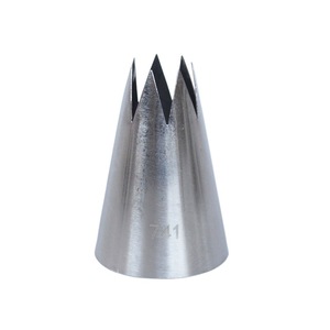 741 9FT Large 304 Stainless Steel Star Piping Nozzle For Cake Decorating Reusable Baking Tool - Product Image 4