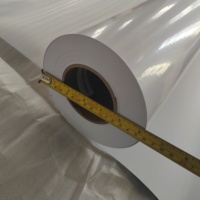 Rouleaux de vinyle autocollants imprimés, supports d'impression numérique, vinyle PVC pour la publicité, résistant aux UV et à l'eau, finition mate