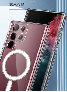 Per <span class=keywords><strong>Samsung</strong></span> S23 Plus magnet case Soft TPU support ricarica wireless per <span class=keywords><strong>Samsung</strong></span> S20 <span class=keywords><strong>S21</strong></span> S23 <span class=keywords><strong>FE</strong></span> <span class=keywords><strong>Cover</strong></span> per telefono - Product Image 3