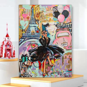 Peinture sur toile abstraite moderne de personnage célèbre, <span class=keywords><strong>art</strong></span> mural <span class=keywords><strong>POP</strong></span> graffiti de haute qualité pour la décoration murale de la maison ou du bureau - Product Image 4
