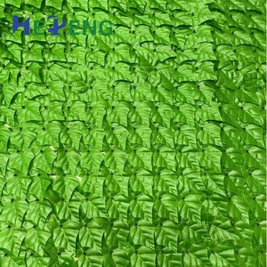 Mur végétal artificiel en buis et érable avec feuillage lumineux en PE et PP, haie <span class=keywords><strong>de</strong></span> fleurs, clôture haute - Product Image 3