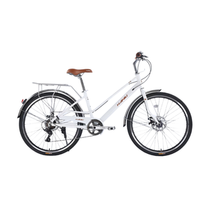 Vélo de ville haute performance léger à une vitesse en alliage d'aluminium 700c avec freins V doubles - Product Image 4