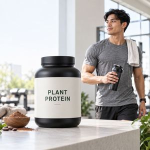 Poudre de protéines en cartons présentoirs avec sachets, fabrication OEM pour les distributeurs en gros - Product Image 1