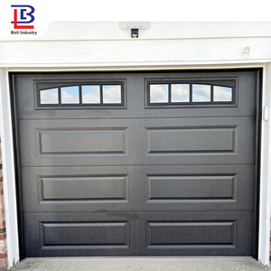 <span class=keywords><strong>Porte</strong></span> de <span class=keywords><strong>garage</strong></span> <span class=keywords><strong>sectionnelle</strong></span> à battants <span class=keywords><strong>motorisée</strong></span> automatique de grande taille pour projet d'appartements, fabrication industrielle - Product Image 3