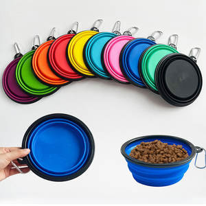 Assiette à dîner pliable pour rongeurs, vaisselle en silicone pour chien de <span class=keywords><strong>berger</strong></span>, bol pour chien domestique, cochon chaton, nécessités quotidiennes, vente en gros - Product Image 2