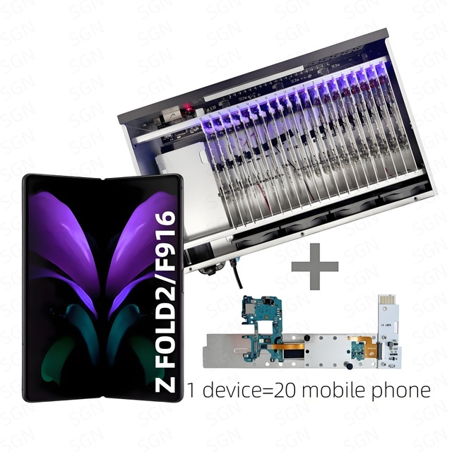 Mobile Phone Motherboard Box PHONE FARM OTG Ethernet Chassis DIY Farming S8 Android Smartphone 64G Used