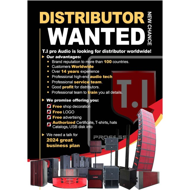 T.I Pro Audio Professional Passive Active Waterproof Sound System Stage Audio Sound Equipment Dj Concert Speakers Line Array
