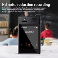 Reproductor MP4 de Pantalla Táctil Completa con Cámara, Soporte BT, Tarjeta Externa, Reproductor de Música MP3 Walkman para Estudiantes