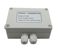 Amplificador de Celda de Carga JY-S60, Voltaje de Excitación 2mv/v, Entrada 5v, Salida 4-20mA 0-10V