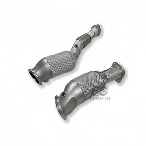 Tubo de Escape Forjado OEM para BMW S58 G80 M3 G82 M4 2020+ con Convertidor Catalítico y Protector Térmico, Sin Indicador de Error del Motor - Product Image 4