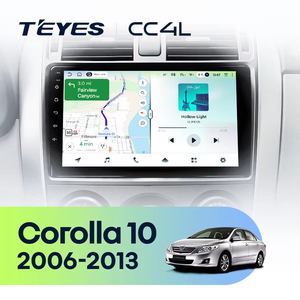 Radio para Auto <span class=keywords><strong>TEYES</strong></span> CC4L para Toyota Corolla 10 E140 E150 2006 - 2013 - Product Image 2