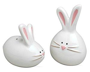 Saladier et poivrière en céramique en forme de <span class=keywords><strong>lapin</strong></span> adorable pour Pâques, pot à épices animal - Product Image 4