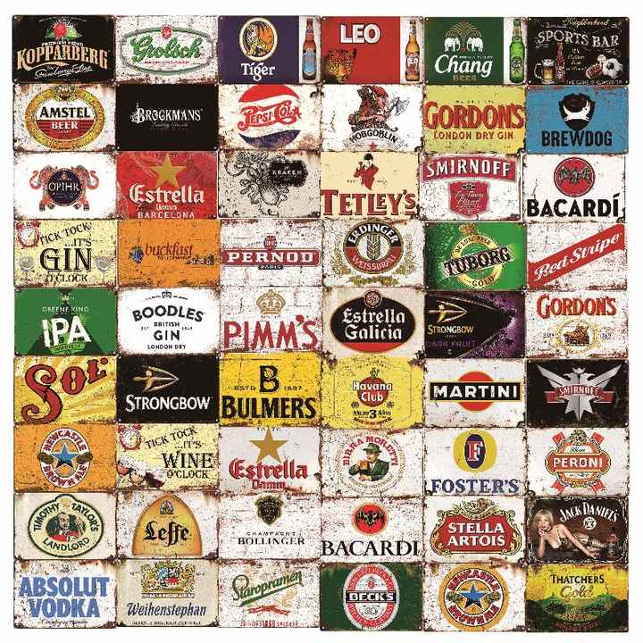Vintage Retro Man Cave Bar Pub Shed Novelty Gift Aluminium Metal Tin Wall Décor Sign - Rustic Welsh Wales Red Dragon Y Ddraig Goch Flag