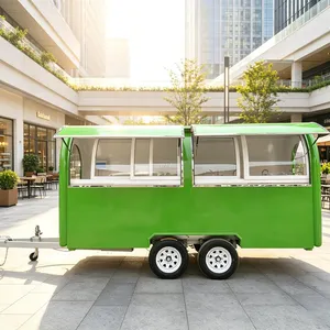 Remolque Redondo para Campamento, Carrito de Comida Móvil para Pizza y Aperitivos al Aire Libre, Gran Venta en Europa - Product Image 1