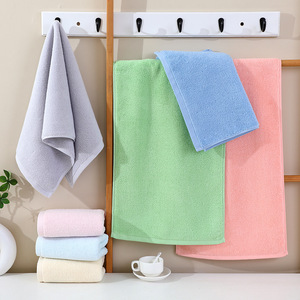 Toallas de algodón puro clase A de 35x75 cm, absorbentes, sin pelusas, para uso en el baño y como regalo. - Product Image 1