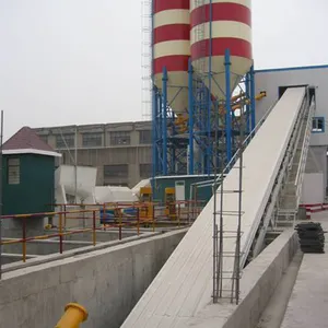 MODU120 Factory Price Concrete Batching Plant With Cement Silo