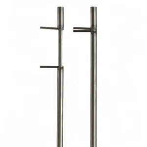 Juego de 2 Herramientas de Reparación de Cerraduras Mecánicas con Bloqueo de Hoja en Forma de Hoja Plateada y Negra para <span class=keywords><strong>Cerrajeros</strong></span> - Product Image 2