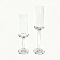 Accessoires de mariage simples et modernes de haute qualité, chandelier en cristal, accessoire décoratif pour la maison, chandelier en verre