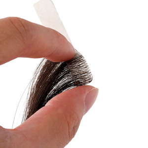 Extensions de cheveux naturels et réutilisables K.SWIGS Salon Virgin Remy, invisibles, ultra-fines, avec bandes adhésives, plus de 40 couleurs disponibles, durables et sans nœuds. - Product Image 6