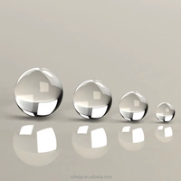 SAIGE Boule de jonglage en acrylique transparente personnalisée 10mm-100mm, boule de contact magique en résine acrylique cristalline haute précision ISO9001
