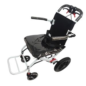 Fauteuil roulant pliable extérieur léger Portable pour personnes âgées main pousser mobilité <span class=keywords><strong>Scooter</strong></span> voyage rééducation thérapie fournitures - Product Image 1