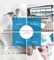 Estaciones de Trabajo de Laboratorio Modulares Modernas Personalizadas con Superficie Fenólica, Construcción de Acero y Madera para Escuelas y Hospitales