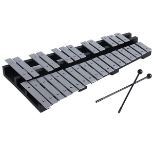 Glockenspiel Xylophone Pliant 30 Tons en Aluminium et Bois pour Enfants, Instrument de Percussion, Jouet Musical d'Éveil, Vente en Gros - Product Image 1