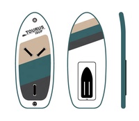 TOURUS 6 'x 33 "X 5" Planche de surf gonflable à foil Planche de surf de taille personnalisée Feuille de surf hydro