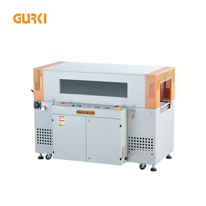 GURKI Factory Supplier Kunststoff box PVC POF PE-Folien schrumpf folien maschine Wärmeschrumpf-<span class=keywords><strong>Tunnel</strong></span> verpackungs maschine - Product Image 1