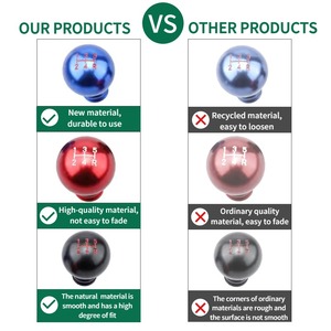 XGS 2025 Nhà Máy OEM Bán Buôn Phổ Nhôm Kép Xe Bánh Knob 5 6 10 Xử Lý Chuyển Đổi Hộp số Tự Động Hướng Dẫn Sử Dụng Đòn Bẩy - Product Image 2