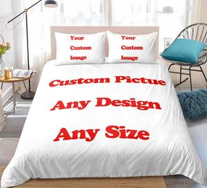 Set biancheria da letto rosa rossa federa <span class=keywords><strong>per</strong></span> cuscino 3D HD Double Full King Queen Twin Single 4 pezzi copripiumino trapuntato fiore camera da letto - Product Image 6