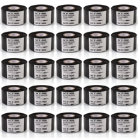 Rodillo de Tinta Sólida Negra de Alta Temperatura de 36mm*40mm de Secado Rápido, Directo de Fábrica, para Codificador de Fecha de Caducidad My380