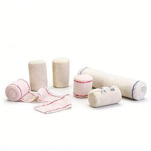 Bandage en coton crêpe médical jetable, respirant, élastique, compressif, CE, pour applications hospitalières, bandage en coton crêpe - Product Image 3