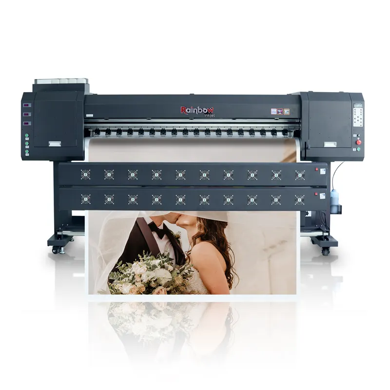 Xp600 Printkop 10ft 3.2M 1.9M 1.8M Inktpatronen Eco Solvent Vinyl Drukmachine Dx5 3.2 Eco Solvent printer