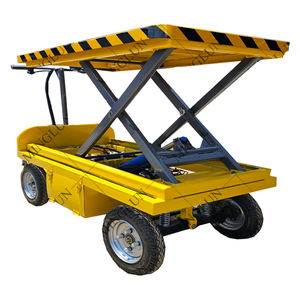 Lange Levensduur Van De Batterij Fabrieksuitlaat Vangrails Kunnen Worden Geïnstalleerd Elektrische Schaarlift Trolley Voor Vissen - Product Image 4