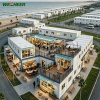 Wecheer – Conteneurs pliables à installation facile, maison mobile, poste de garde, bâtiments modulaires en conteneurs