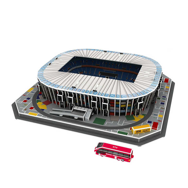2022 Promotional Items Qatar 974 Stadium 3D Replica Wold Cup For