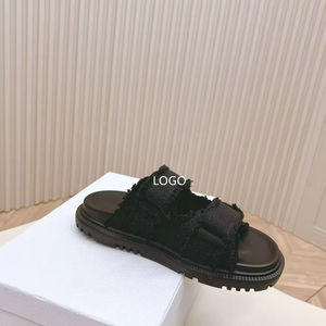 Sandales décontractées pour femmes à plateforme de bonne qualité fabrication pantoufles pour femmes de créateur à la mode - Product Image 6