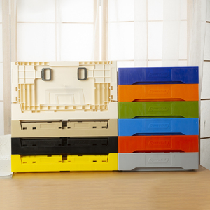 High Quality Stackable Heavy Duty Industrial Plastic Pallet Foldable Storage Plastic Turnover Box Crates
