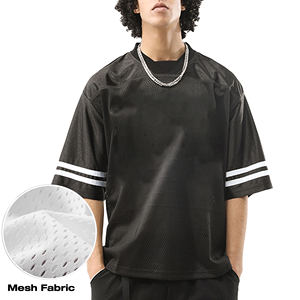 Top retro recortado de manga corta con cuello en V de color a rayas europeo-americano - Product Image 3