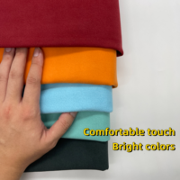Tissu en microfibre imperméable de 0,75 mm, aspect suède, simili cuir, confortable au toucher, pour volant de voiture, panneau de porte, coussins décoratifs
